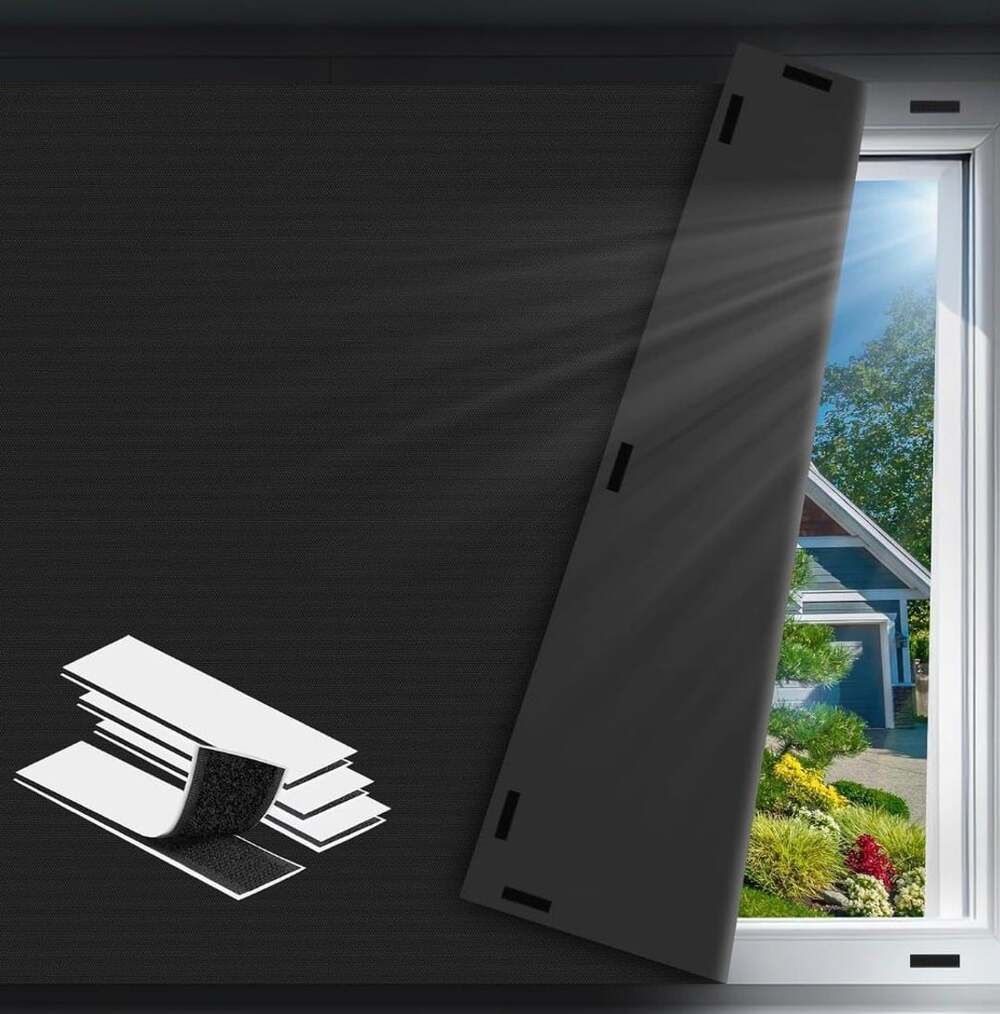 Sumobaby Blackout Curtain Size 42*60 Portable Nursery Blind